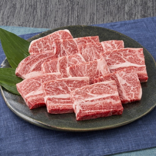 [冷凍][直送10]【綿半/精肉特集】九州産黒毛和牛 肩ロースカットステーキ 400g×2