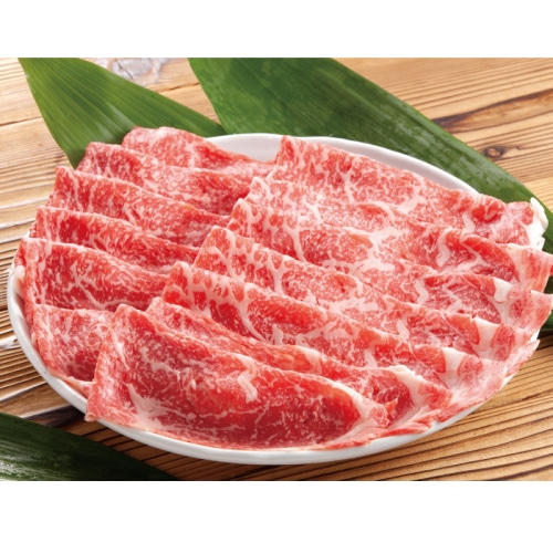 [冷凍][直送商品]鹿児島黒牛 ロースすき焼き 300g 【綿半お歳暮】 【11/15～12/26順次お届け】