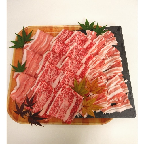[冷凍][直送商品]信州牛・信州立科高原豚鍋用味比べセット 【綿半お歳暮】 【11/15～12/26順次お届け】