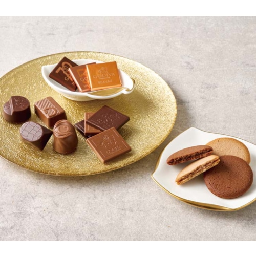 [直送商品]「ゴディバ」チョコレート&クッキー アソートメント 21個入り 【綿半お歳暮】 【11/15～12/26順次お届け】