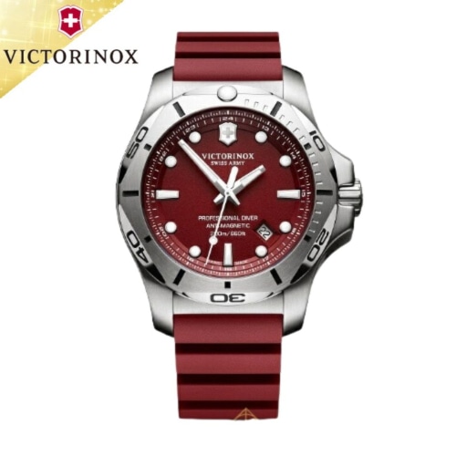 【新品】 【正規品】 I.N.O.X PROFESSIONAL DIVER Red Red rubber 241736 正規保証5年間