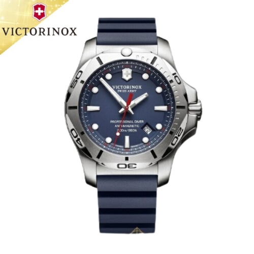 【新品】 【正規品】 I.N.O.X PROFESSIONAL DIVER Blue Blue rubber 241734 正規保証5年間