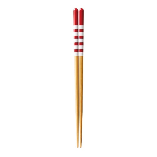 食洗箸 ナチュラルレッド 21cm [1膳]