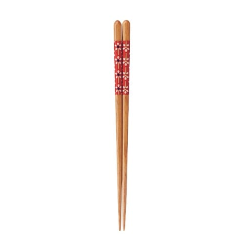 食洗箸 モダンフラワー 20.5cm [1膳]