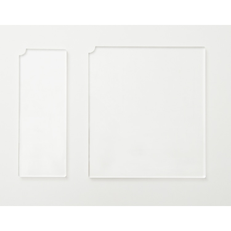 ボビーワゴン用オプションパーツ　アクリルプレート(2枚セット)