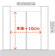 エレベーターの画像